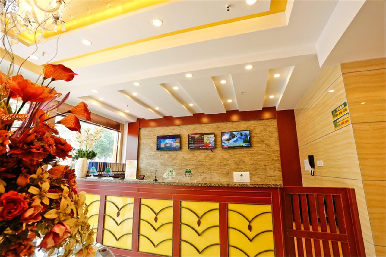 Greentree Inn Zhejiang Taizhou Tiantai Bus Station Express Hotel Экстерьер фото