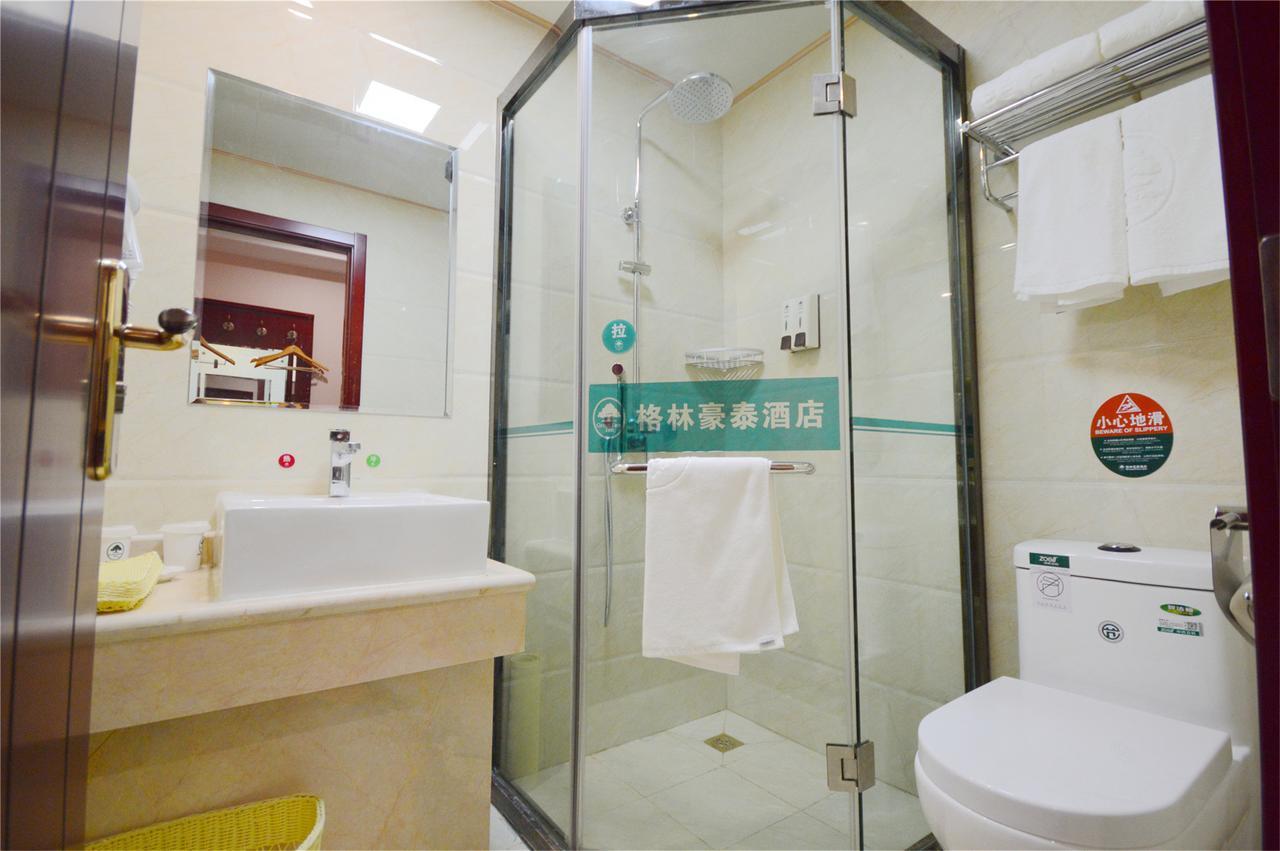 Greentree Inn Zhejiang Taizhou Tiantai Bus Station Express Hotel Экстерьер фото