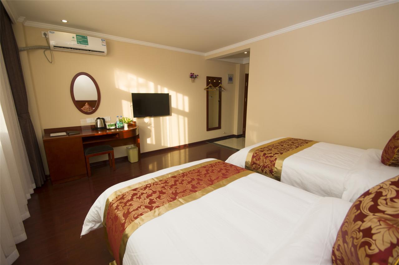 Greentree Inn Zhejiang Taizhou Tiantai Bus Station Express Hotel Экстерьер фото